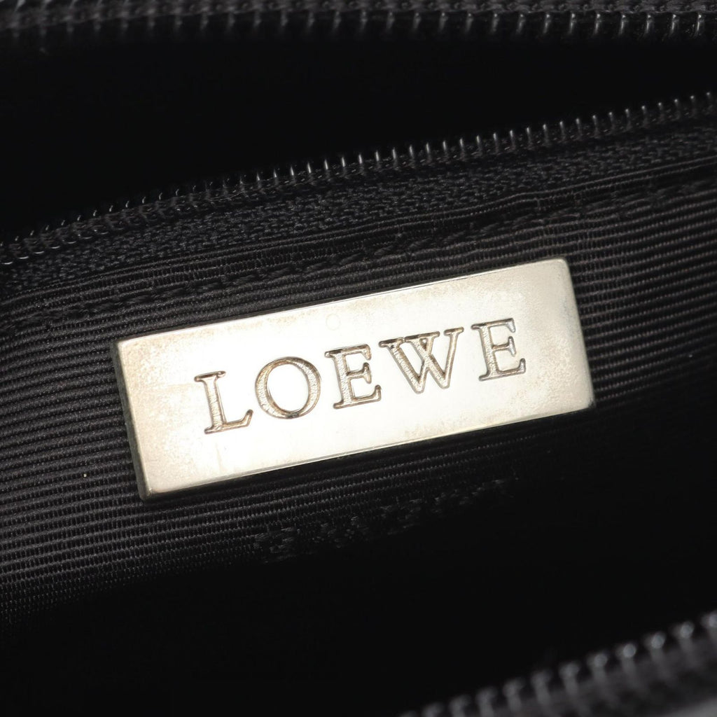 Loewe Handbag Mini Boston Black Leather — view 4
