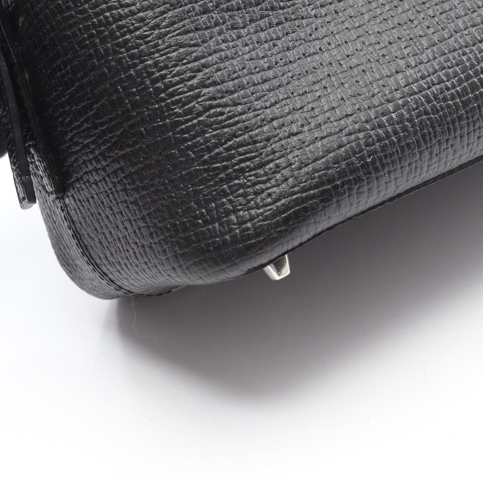 Loewe Handbag Mini Boston Black Leather — view 8