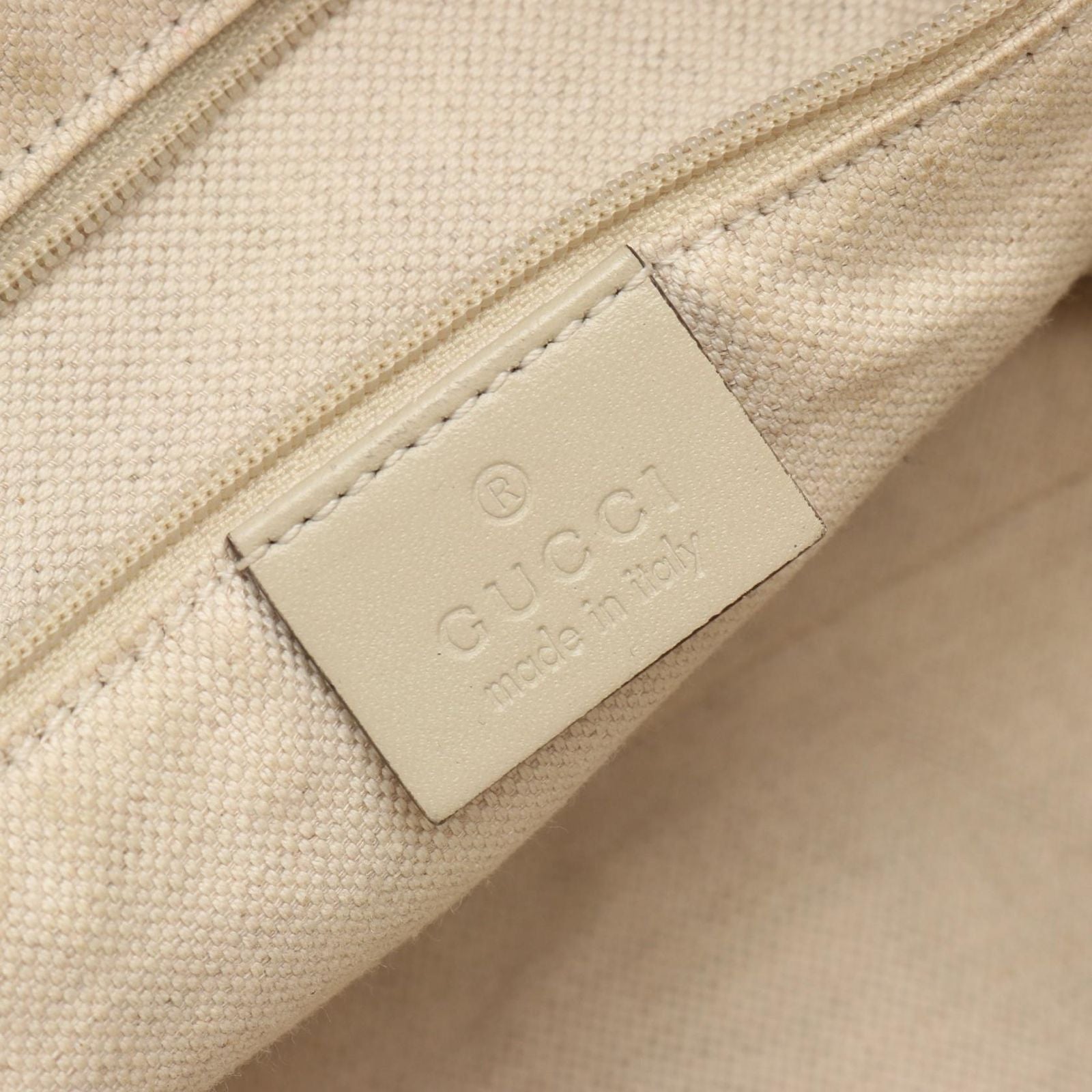 Gucci Handbag Ski GG Canvas 2-Way Beige Brown Ivory Ski — view 4