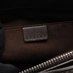 Celine Handbag Boogie Bag Dark Brown Leather — view 4