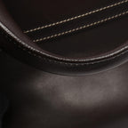 Celine Handbag Boogie Bag Dark Brown Leather — view 9