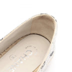 Chanel CC Logo Espadrille Slip on Canvas — view 9