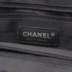 Chanel Tote New Travel Line PM Dark Brown Black Leather New PM — view 4