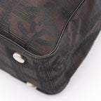 Chanel Tote New Travel Line PM Dark Brown Black Leather New PM — view 8