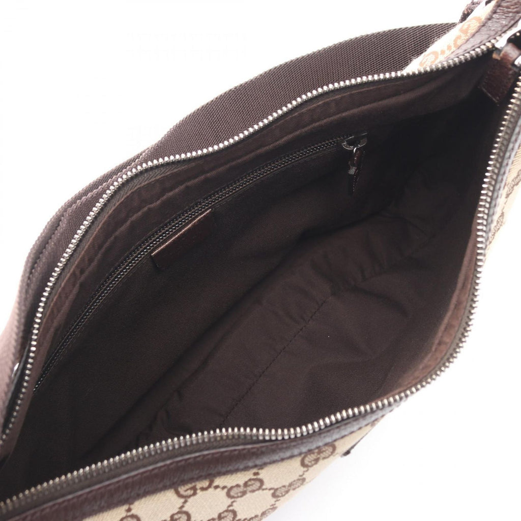 Gucci Shoulder Bag GG Canvas Beige Brown — view 3