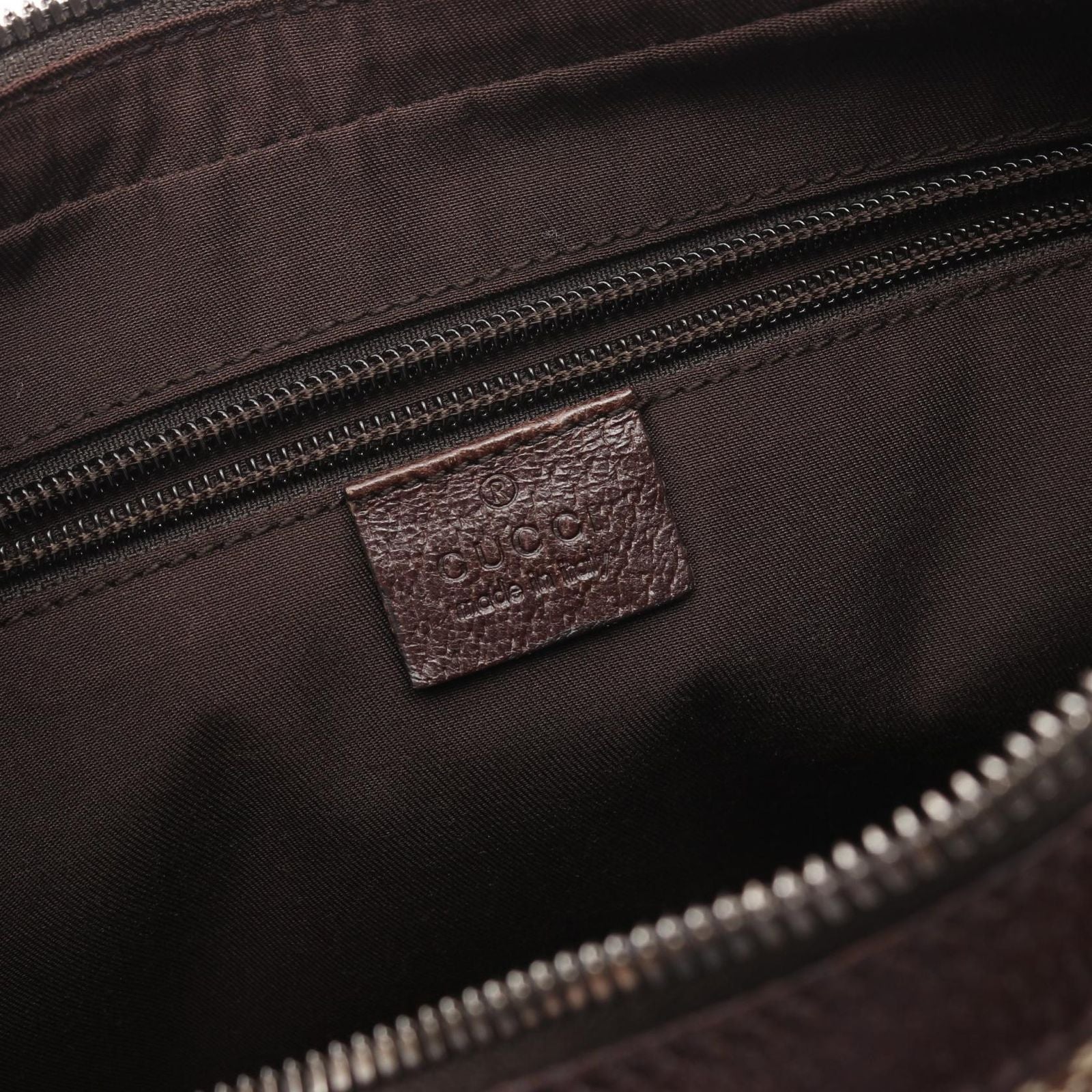 Gucci Shoulder Bag GG Canvas Beige Brown — view 4