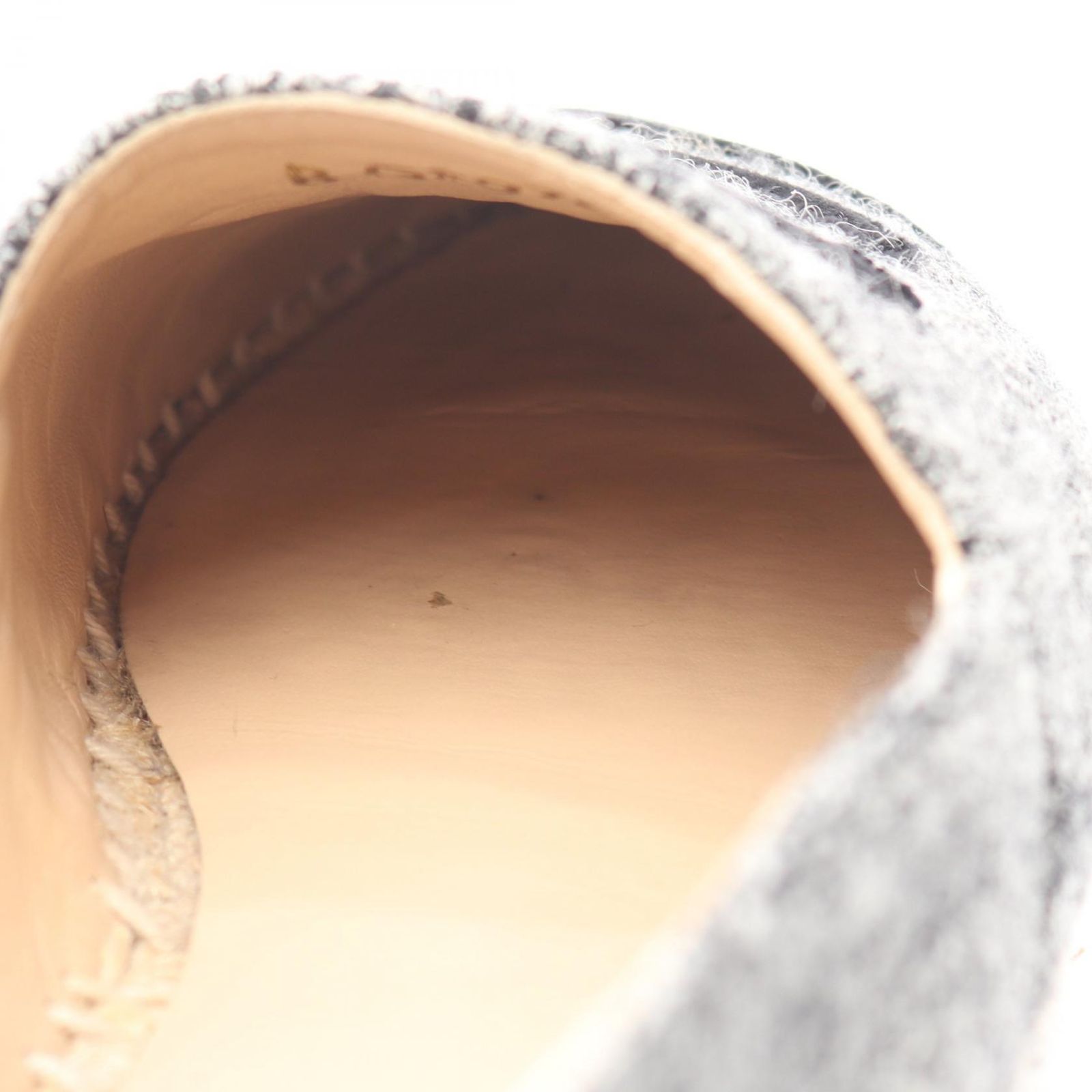 Chanel CC Logo Espadrille Slip Ons — view 7