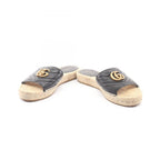 Gucci Sandals GG Marmont Espadrille Leather — view 3