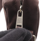 Hermes Shoulder Bag Acapulco Pochette Bandouliere MM Brown Leather — view 7