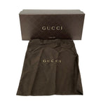 Gucci Sandals 35.5 Pink Beige Bordeaux Multi Interlocking Leather — view 7