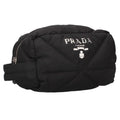 Prada Re-Nylon Logo Print Clutch