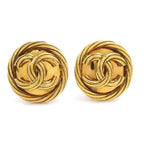 Chanel Earrings CC Logo