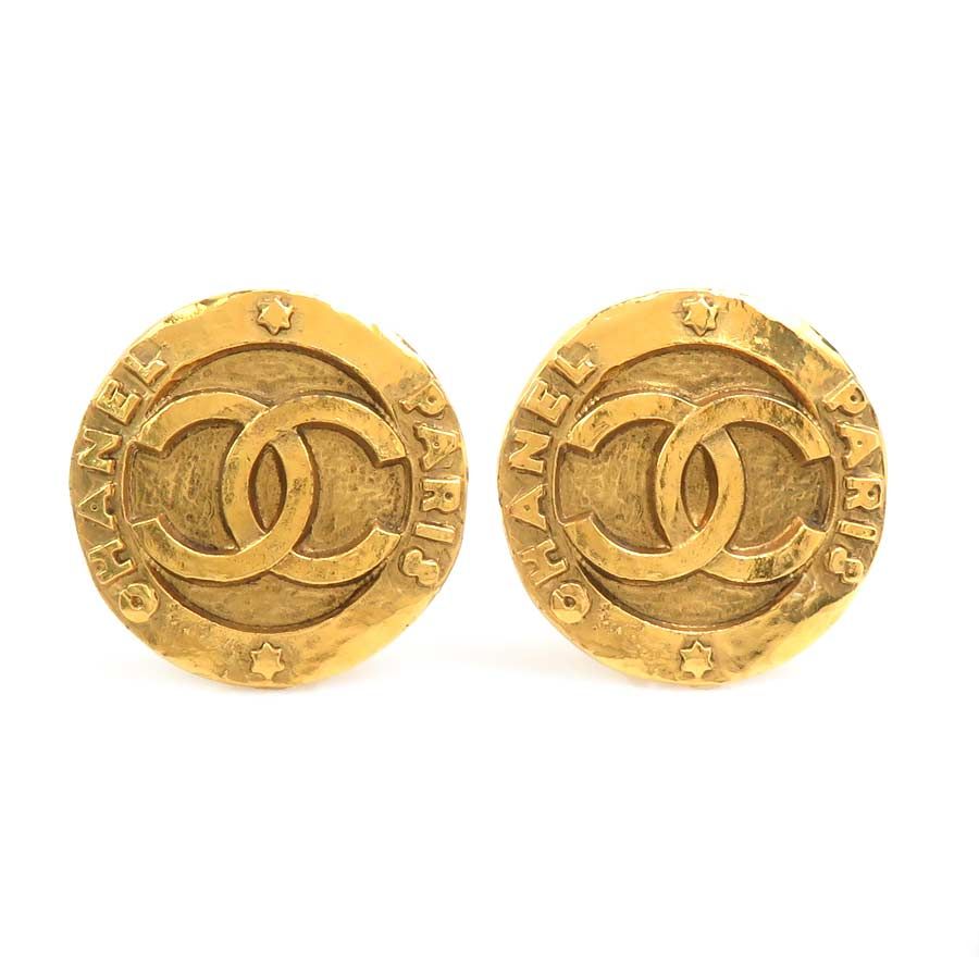 Chanel Earrings CC Logo