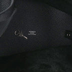 Hermes Picotin Lock MM Taurillon Clemence Noir Handbag MM — view 3