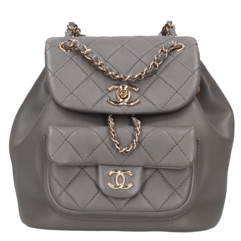 Chanel Quilted Lambskin Backpack