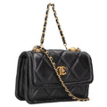 Chanel Quilted Mini Lambskin Chain Shoulder Bag