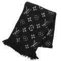 Louis Vuitton Echarpe Logo Mania Shine Monogram Wool Scarf