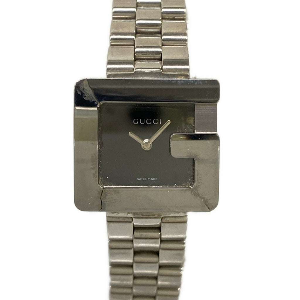 Gucci Watch Black Silver