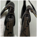 Gucci Handbag Shoulder GG Nylon Brown Business — view 6