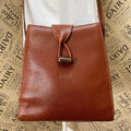 Loewe Handbag Shoulder Anagram Leather Brown Travel