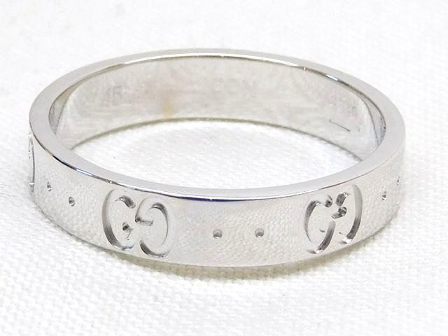 Gucci Icon Ring 18k White Gold