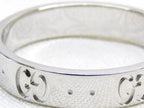 Gucci Icon Ring 18k White Gold