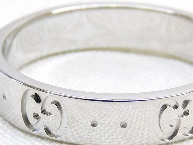 Gucci Icon Ring 18k White Gold