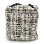 Chanel Camellia Tweed Chain Messenger Bag — view 2