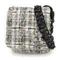 Chanel Camellia Tweed Chain Messenger Bag