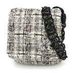 Chanel Camellia Tweed Chain Messenger Bag