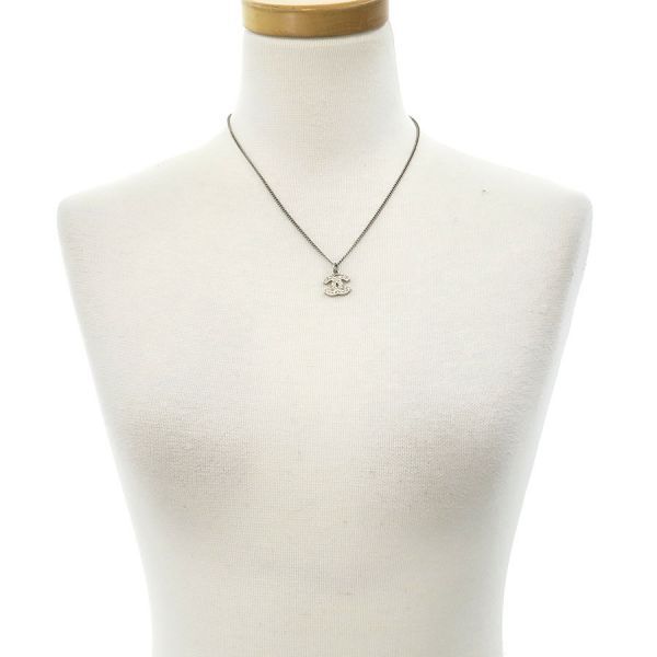 Chanel Necklace Silver — view 8
