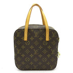 Louis Vuitton Spontini Monogram Handbag Brown — view 4