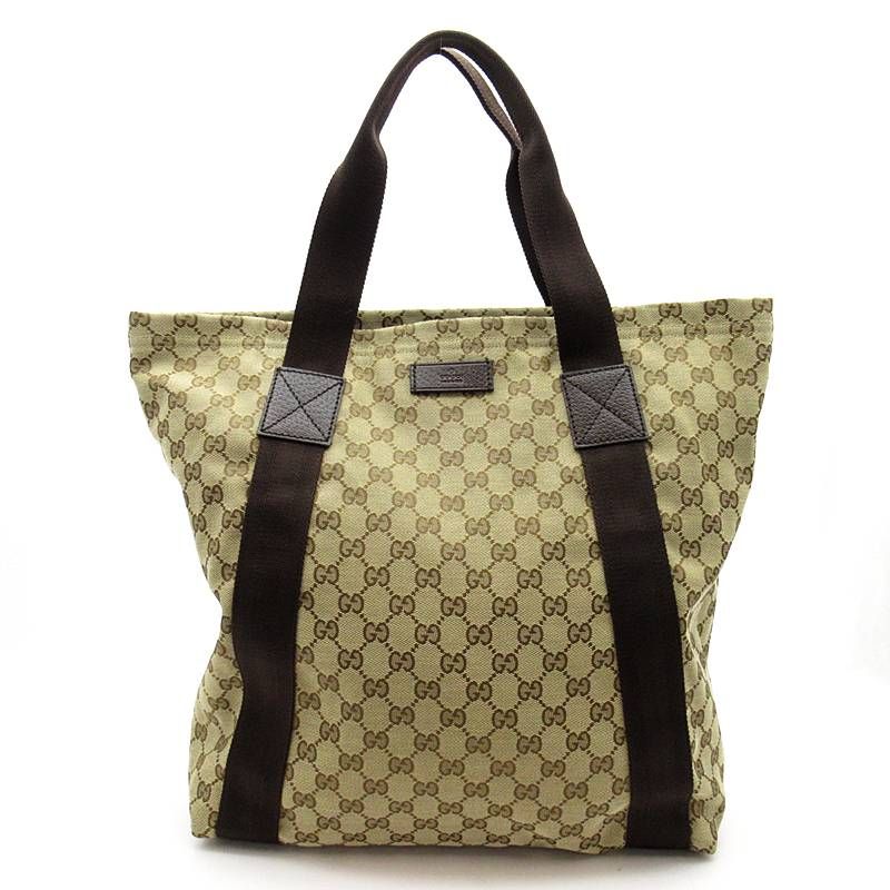 Gucci GG Canvas Tote Beige