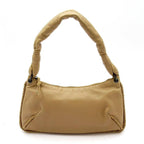 Bottega Veneta Shoulder Bag Lambskin Camel