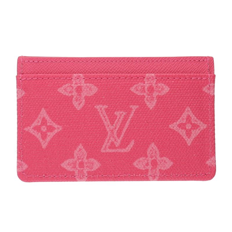 Louis Vuitton Card Holder Sample Monogram Origin Rose Ribbon — view 2