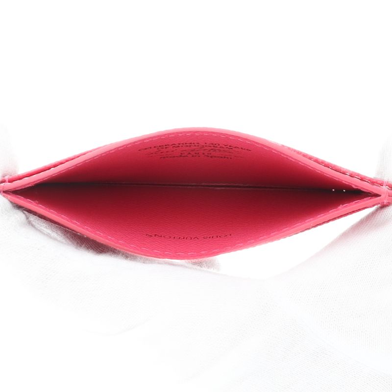 Louis Vuitton Card Holder Sample Monogram Origin Rose Ribbon — view 5