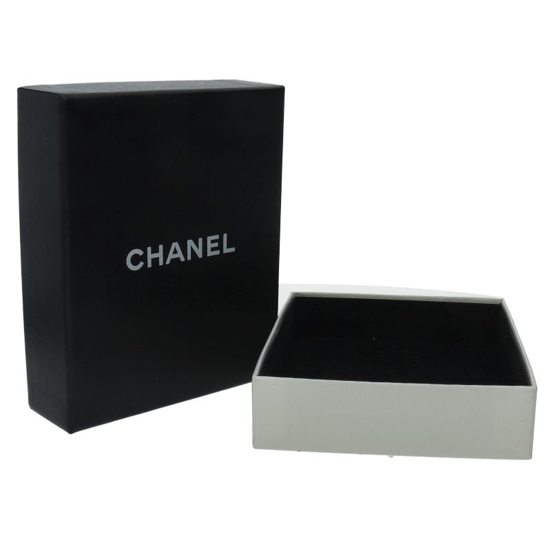 Chanel CC Logo Necklace Brass — view 5