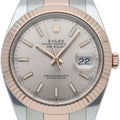 Rolex Datejust 41 Watch Oyster Box SS Sundust Polished