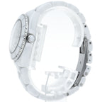 Chanel Watch 33 mm Diamond Box Ceramic White Polished — view 3