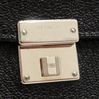Hermes Click 16 Shoulder Bag Chevre Black Silver — view 7