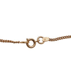 Chanel Necklace Double Sided CC Logo Brown Marble GD CC — view 6