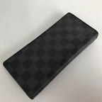 Louis Vuitton Wallet Damier Graphite Portefeuille Plaza Black Box Cloth — view 3