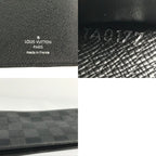 Louis Vuitton Wallet Damier Graphite Portefeuille Plaza Black Box Cloth — view 8