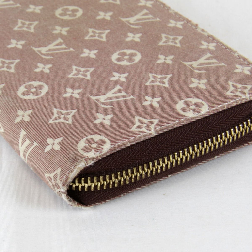 Louis Vuitton Zippy Wallet Monogram Mini Canvas Pink — view 3