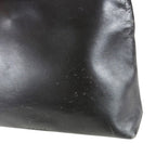 Prada Plastic Handle Shoulder Bag Hobo Tortoiseshell Black Leather — view 7