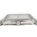 Gucci Watch Timeless Rectangle 138.4 Rectangular Sunray Silver Dial Date SS — view 2