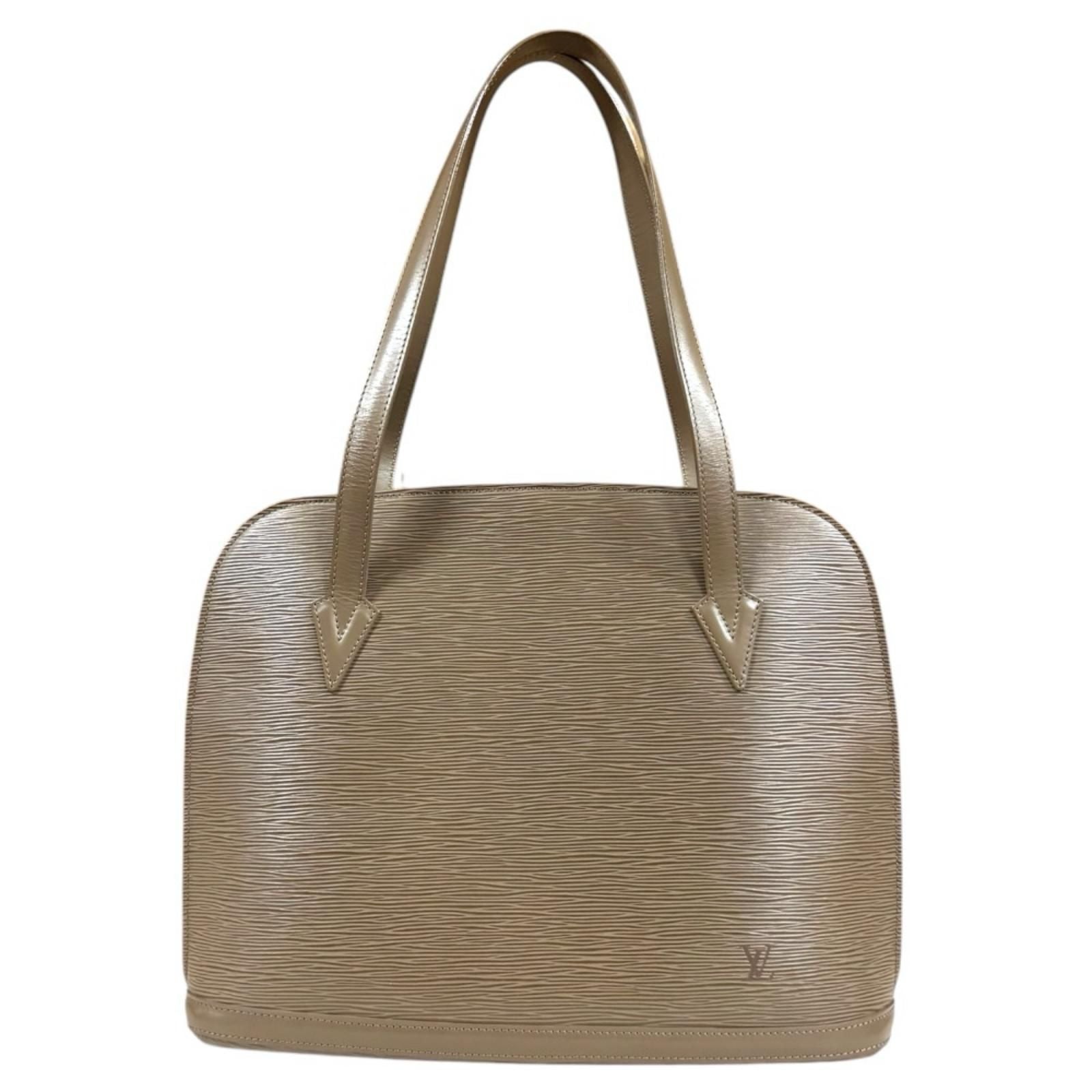 Louis Vuitton Sac Epi Shoulder Bag Gray