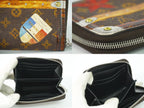 Louis Vuitton LV Zippy Coin Purse Transformed Trunk Time Monogram Case Brown — view 7