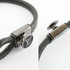 Louis Vuitton Heaven Bracelet le Puit Monogram Eclipse Canvas Silver — view 6