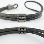 Louis Vuitton Heaven Bracelet le Puit Monogram Eclipse Canvas Silver — view 8
